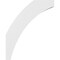 Ekena Millwork 4-in. W x 26-in. D x 32-in. H Thorton Architectural Grade PVC Knee Brace BRCP04X26X32THR - alternate 5